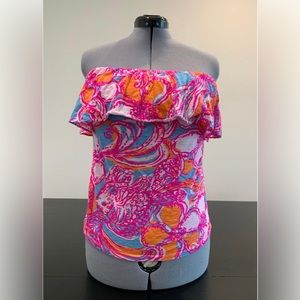 Lilly Pulitzer Wiley tube top